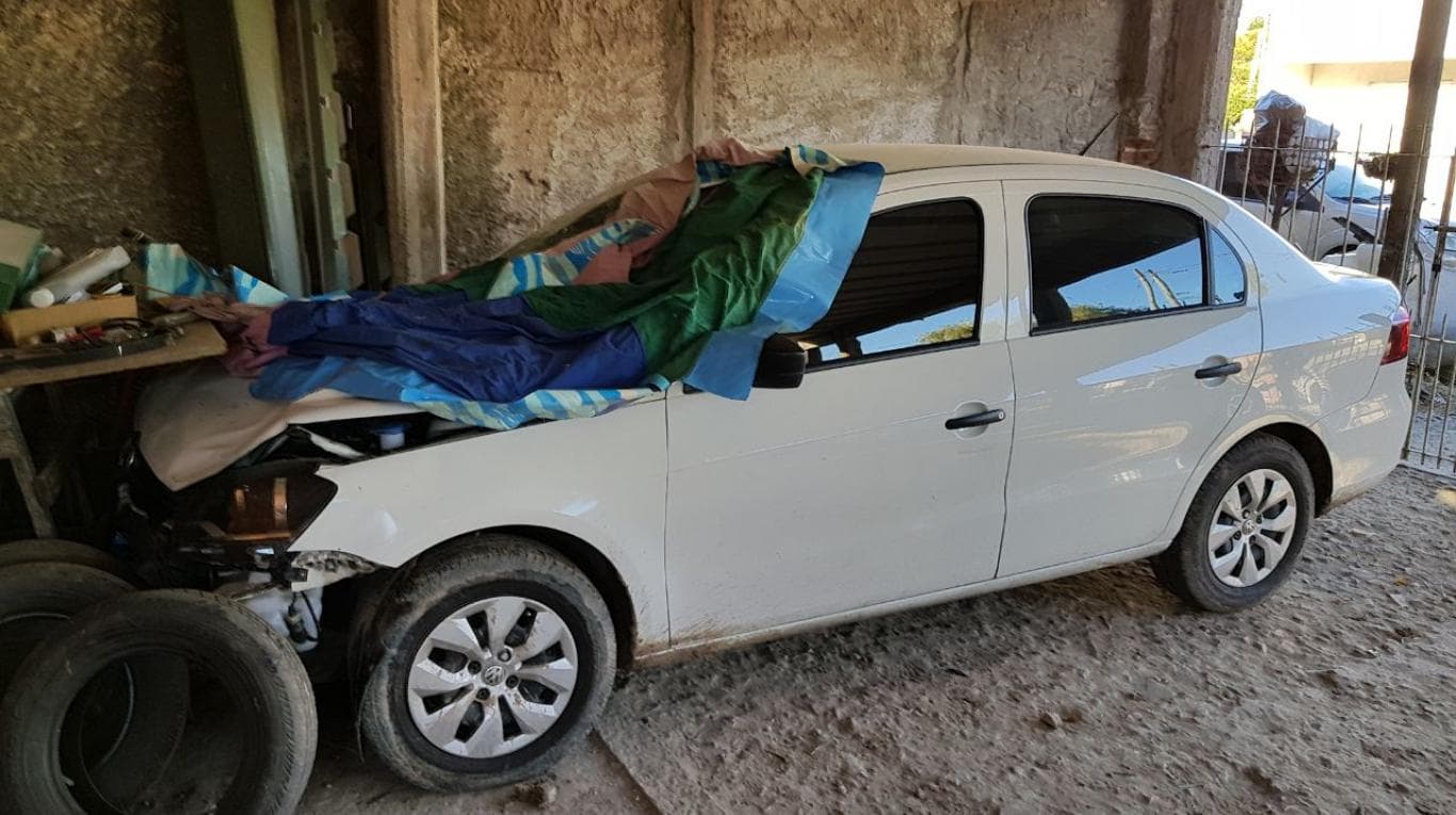 Encontraron el auto de la persona que atropelló, mató y huyó en la colectora en Hudson