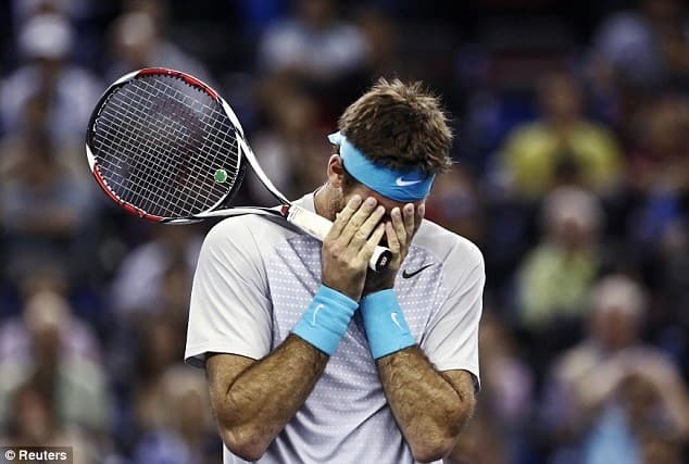 Juan Martín del Potro cayó ante John Isner