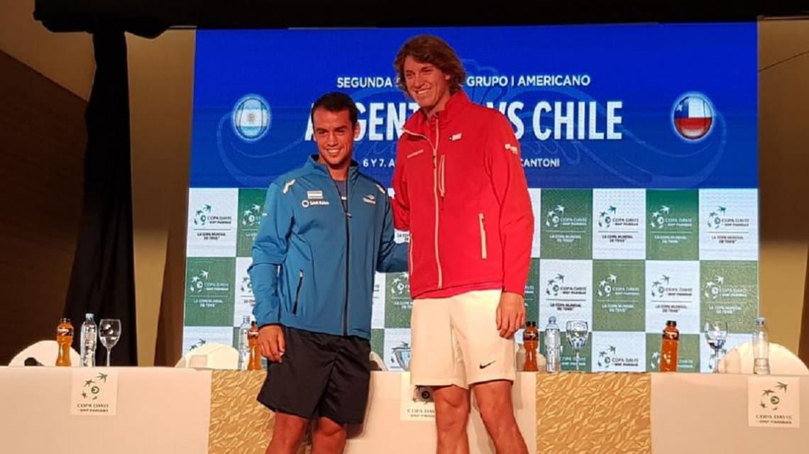 Se sorteó el «clásico» de la Copa Davis: así se jugará la serie entre Argentina y Chile