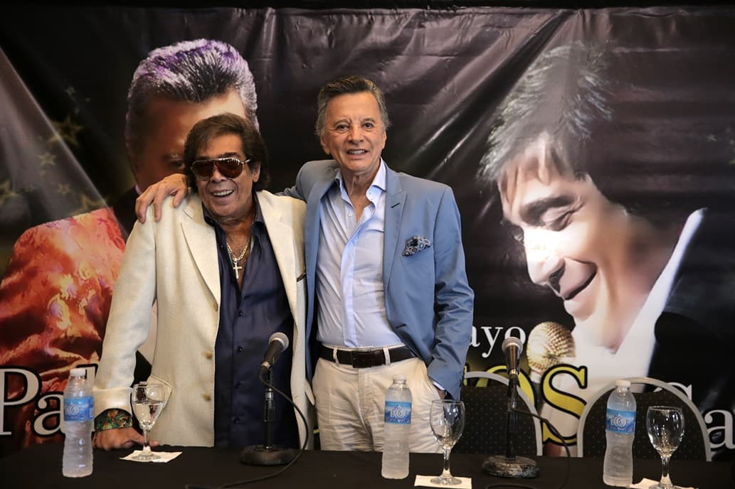 Palito Ortega y Cacho Castaña anunciaron su show juntos