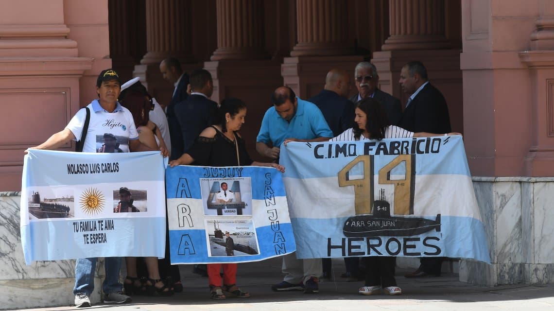 Presentaron un proyecto para que los familiares del ARA San Juan reciban una pensión