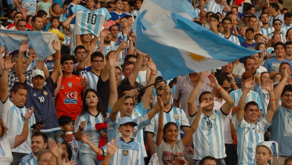 Los argentinos, a la cabeza de la fiebre mundialista