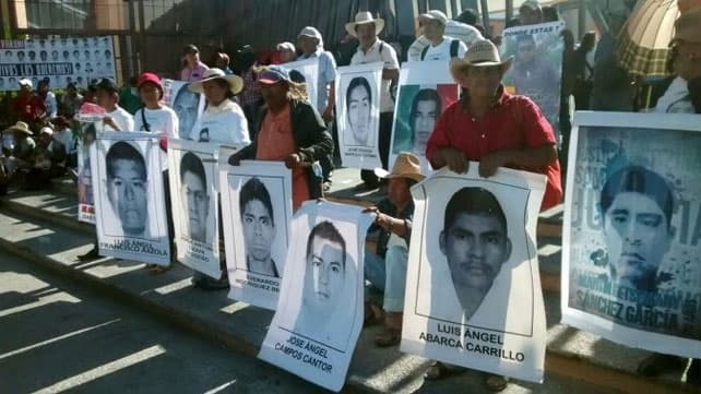 Fue identificado el cuerpo de uno de los 43 estudiantes desaparecidos.