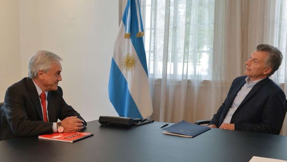 Con eje en la relación bilateral con Chile y la Alianza del Pacífico, Macri recibe a Piñera en Casa Rosada