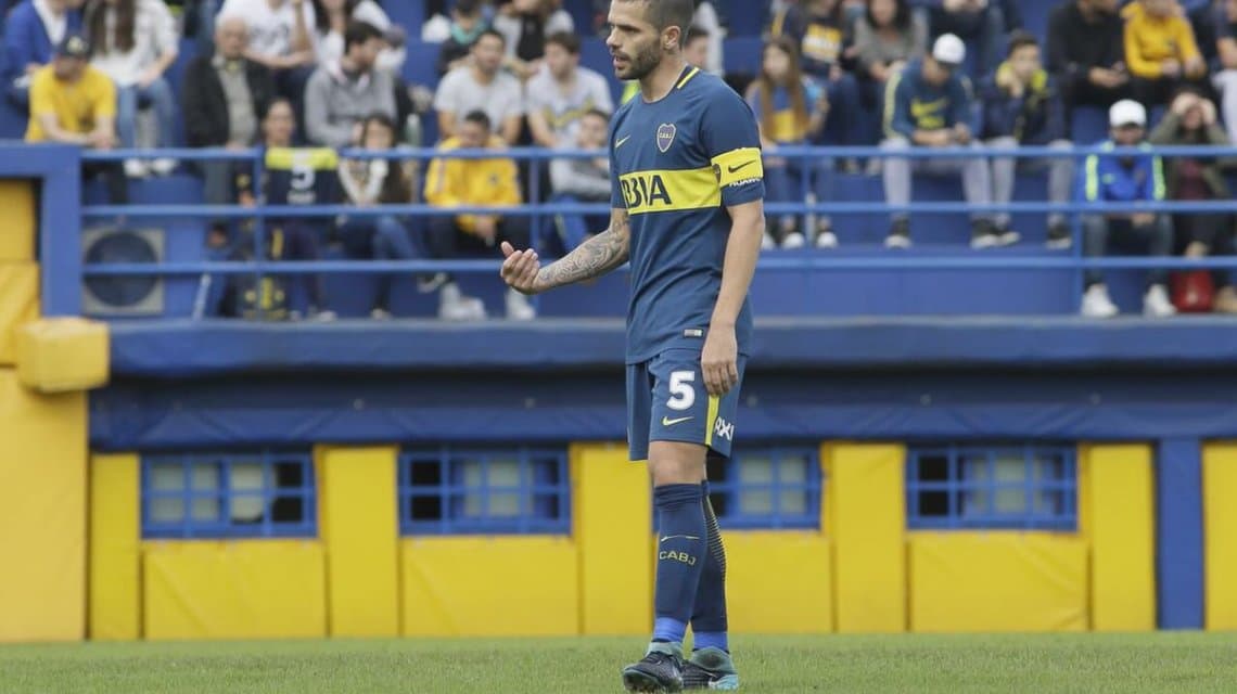 Gago retornó a las canchas, pero sólo 45 minutos y con la Reserva de Boca