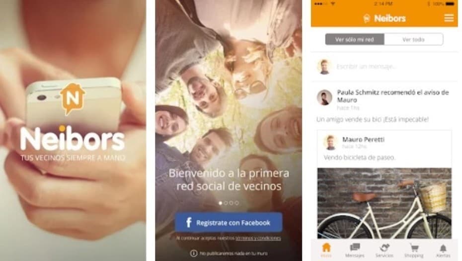 Lanzan una red social pensada para vecinos con desarrollo argentino