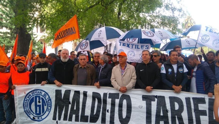 La CGT moviliza frente al Obelisco