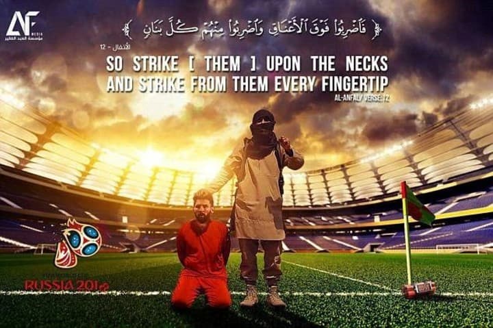 Otra vez ISIS amenaza con decapitar a Lionel Messi y a Cristiano Ronaldo en el Mundial