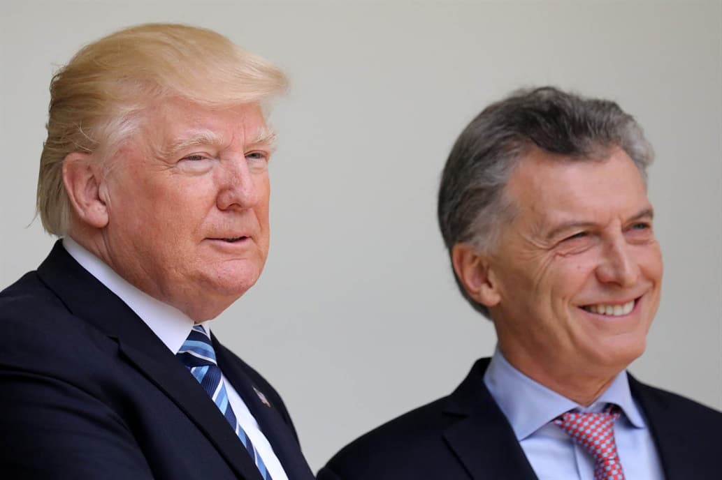 Fuerte apoyo de Trump a Macri: «Está haciendo un buen trabajo. Respaldo su visión para transformar su país»