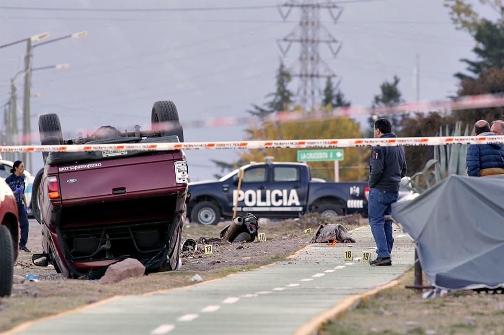 Mendoza: la mujer embarazada apuñalada por su pareja está en «en regular estado»