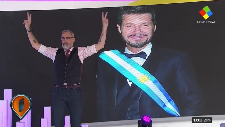 La parodia de Jorge Rial sobre el probable futuro político de Marcelo Tinelli