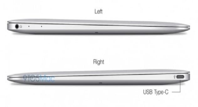 La nueva notebook de Apple, más delgada que nunca