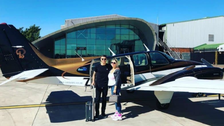 Paseo exótico: las vacaciones de Wanda Nara y Mauro Icardi en Sudáfrica