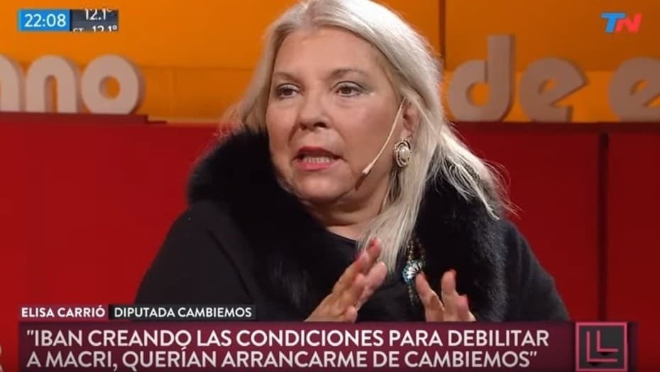 Elisa Carrió salió en defensa del fiscal Federico Delgado y le pidió medidas al procurador