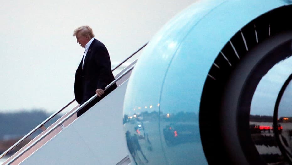 Donald Trump regresa a Washington y avisa que Corea del Norte ya no es una amenaza nuclear