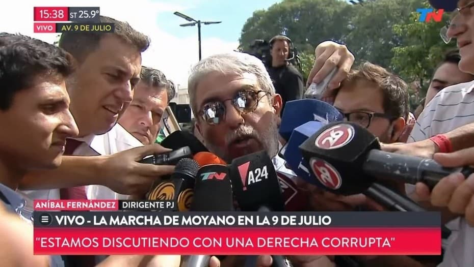 Aníbal Fernández se presentó en nombre de Cristóbal López y recusó al juez de la quiebra de Oil