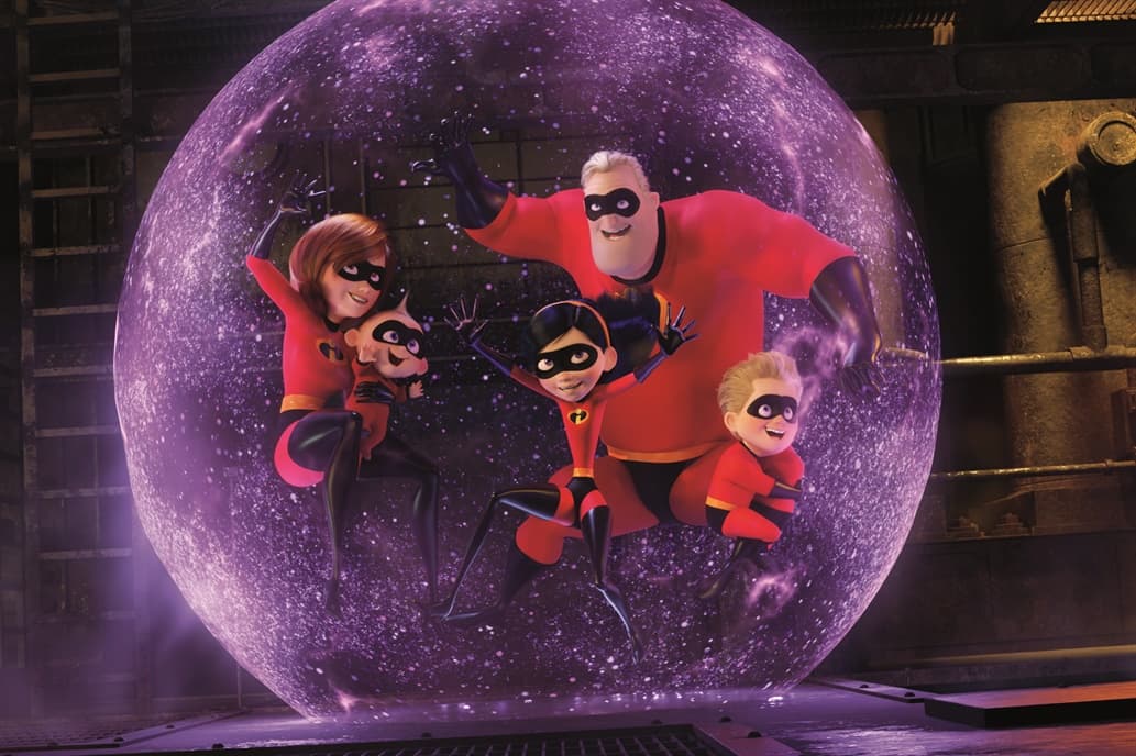 Los Increíbles 2, un éxito de taquilla en su estreno