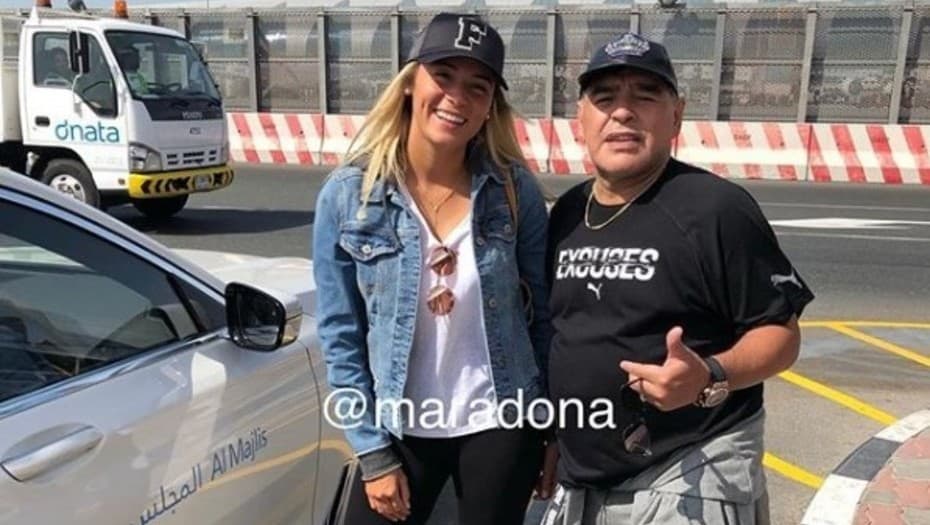 La insólita justificación del hermanastro de Rocío Oliva por el escándalo de Diego Maradona