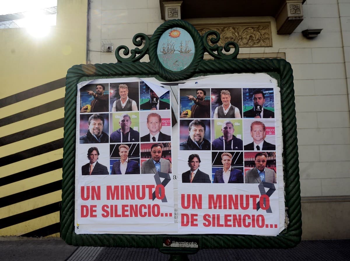 Una campaña anónima pide «un minuto de silencio» para periodistas deportivos