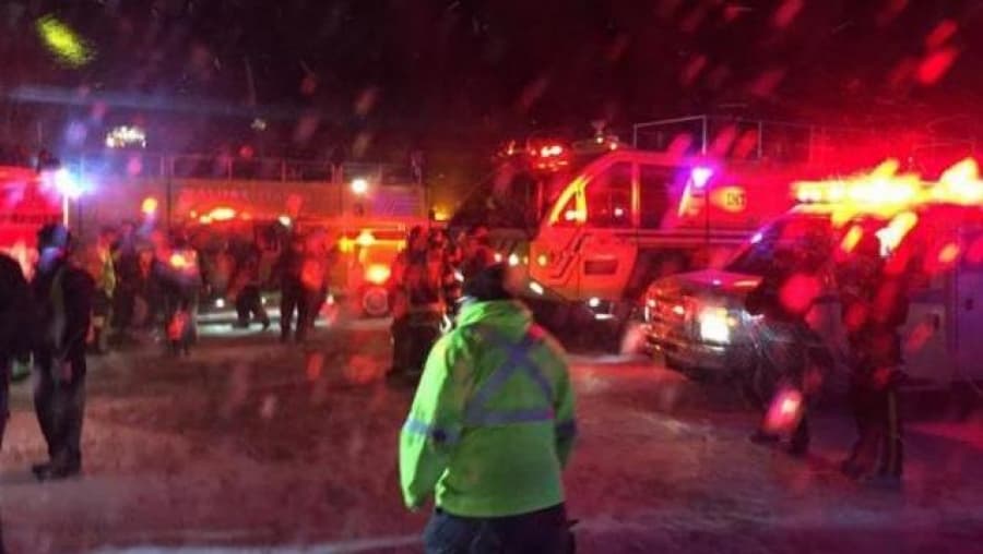 Un Avión de Air Canada se estrelló en el aeropuerto de Halifax Stanfield
