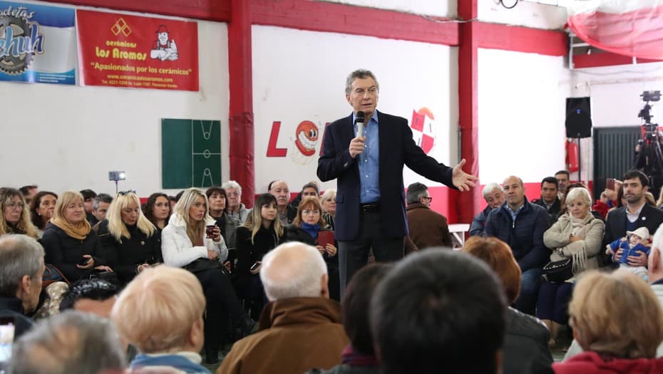 Mauricio Macri: «Le tengo un gran afecto a mi primo, pero esto es el cambio»