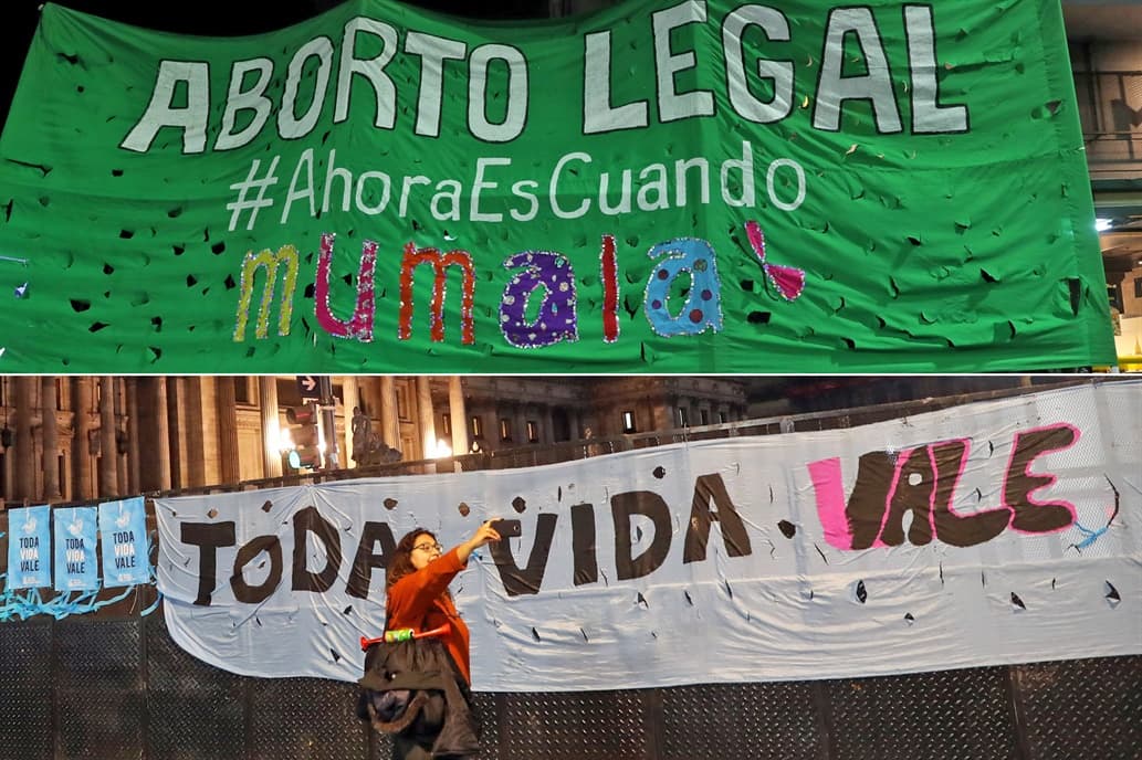 «Momento histórico»: así reflejan los diarios del mundo el debate por la legalización del aborto
