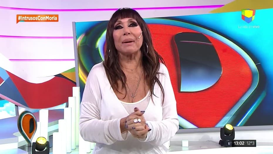 Se filtró un audio de Moria Casán en el que critica a «Intrusos» con Jorge Rial