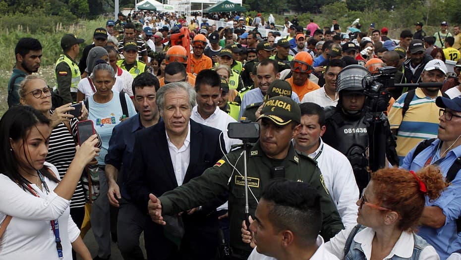 El secretario general de la OEA no descarta una “intervención militar” en Venezuela