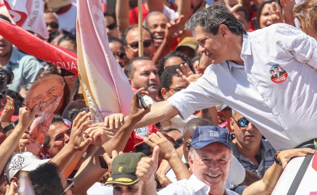 Rápido ascenso: Haddad ya está segundo en las encuestas y se perfila para el balotaje