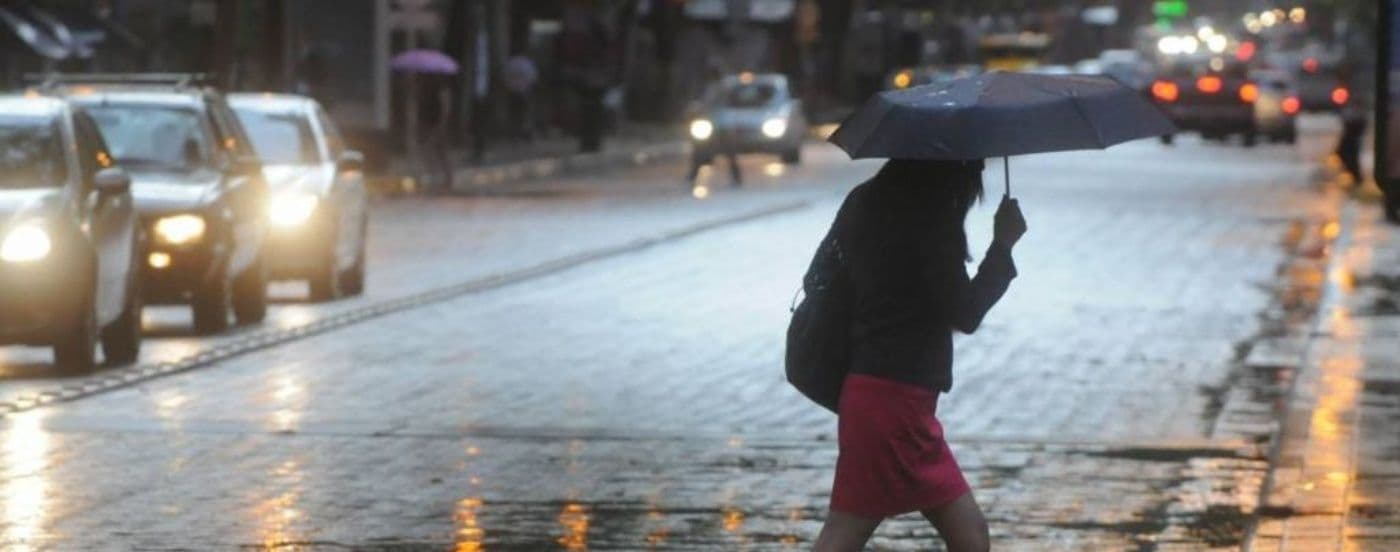 Salí con el paraguas: alerta por fuertes tormentas y caída de granizo en la Ciudad
