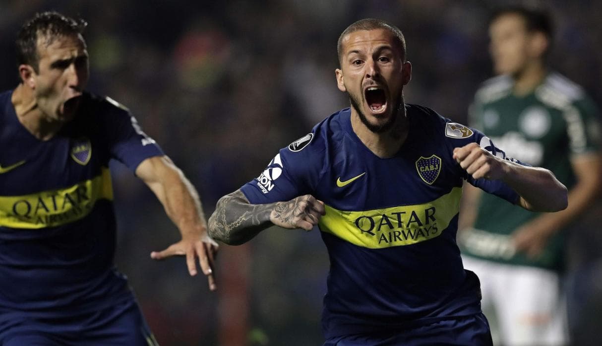 Con dos joyas de Benedetto, Boca superó a Palmeiras y viaja a la revancha con una importante ventaja