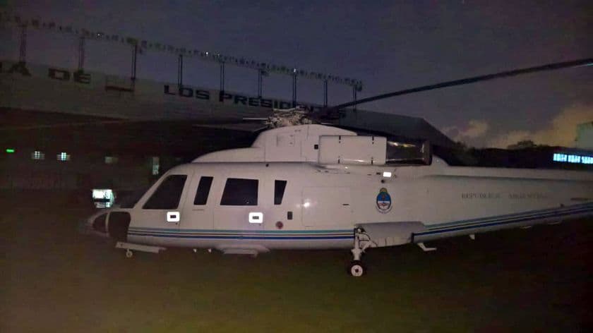 Niegan que Juliana Awada haya usado el helicóptero presidencial para ver a Shakira