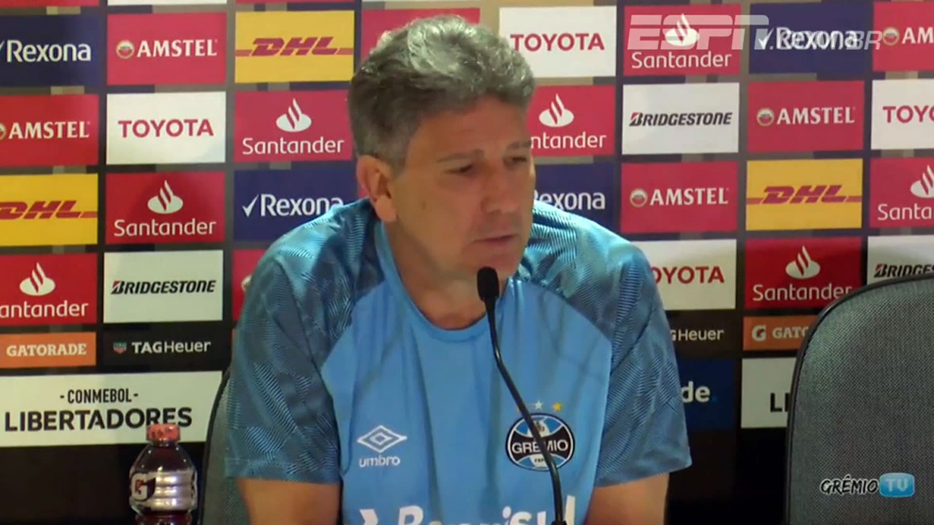 La indignación de Renato Portaluppi tras la eliminación ante River Plate en la Copa Libertadores: «Gremio fue robado; prefería perder 5-0»
