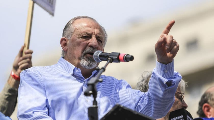 A contramano de la CGT, Hugo Yasky de CTA consideró que el bono de fin de año es «un anuncio ficticio»