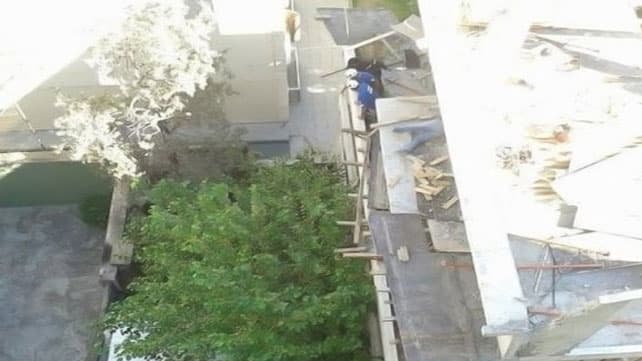 Derrumbe y muerte en Olivos: se desplomó parte de una obra y murió un operario
