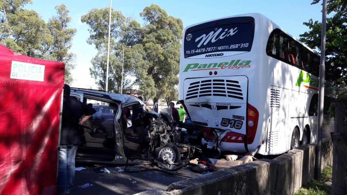 Choque fatal en General Paz: hay dos muertos y un herido