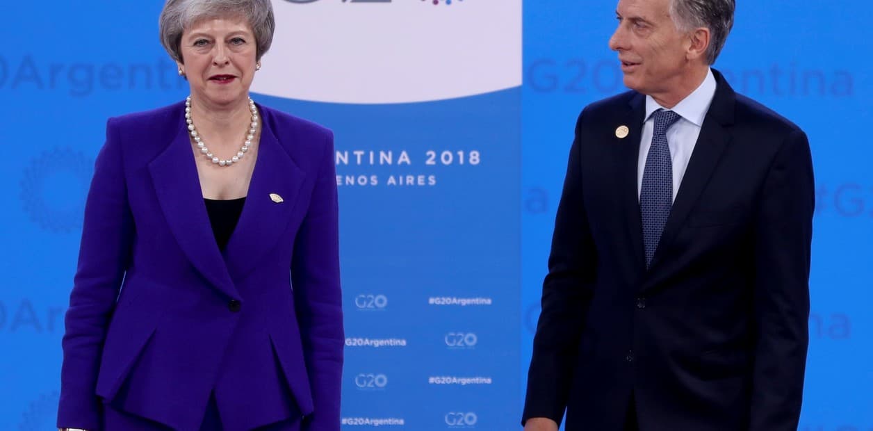 Se reunieron Mauricio Macri y Theresa May: histórico encuentro en Buenos Aires después de Malvinas