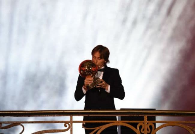 Luka Modric, el mejor futbolista de 2018
