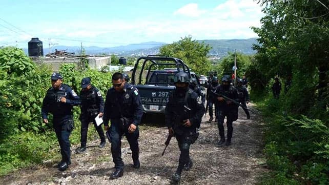 El narco cerca México: hallaron 11 cuerpos quemados y decapitados en Guerrero