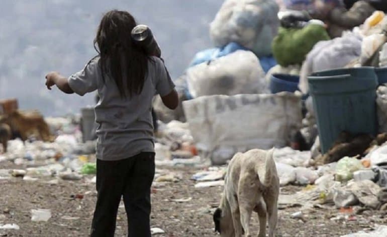 Indignante: casi la mitad de los niños argentinos son pobres