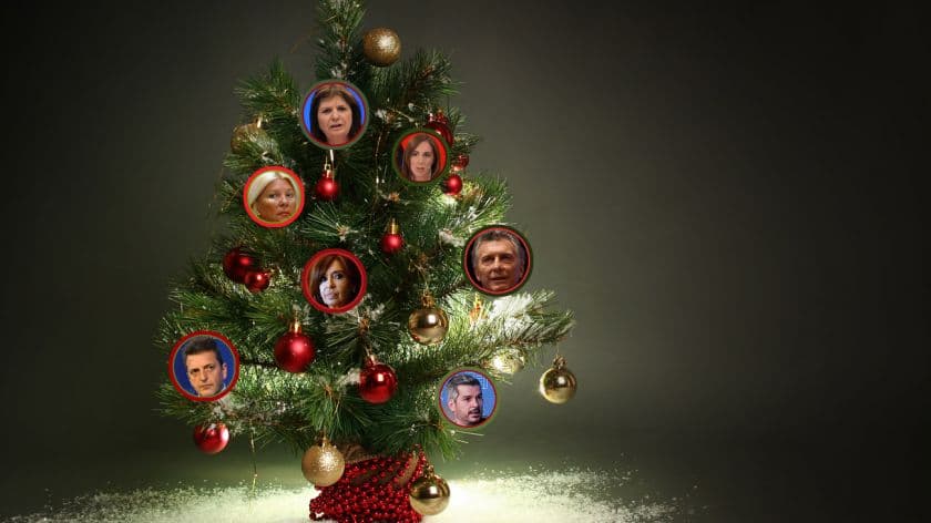 Cuáles son los deseos navideños de los politícos para el 2019
