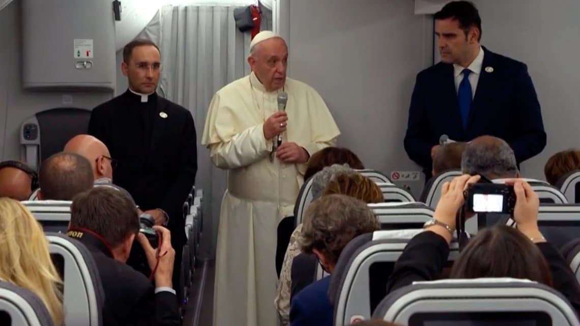 El papa Francisco dijo que lo «asusta un derramamiento de sangre» en Venezuela