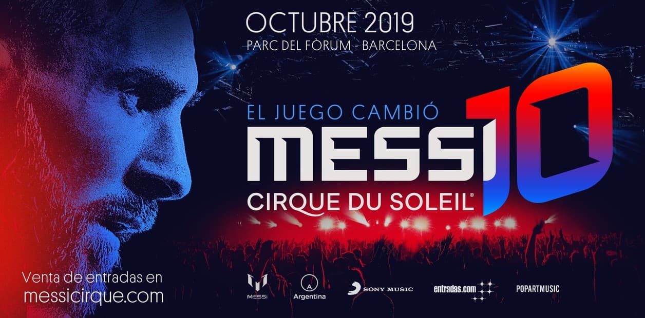 Dónde y cuándo se estrenará el show de Lionel Messi del Cirque du Soleil
