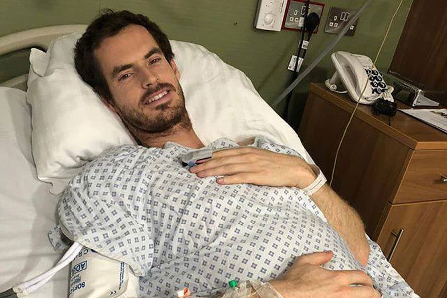 Andy Murray se sometió a una cirugía de reconstrucción de cadera: «Ahora es de metal»