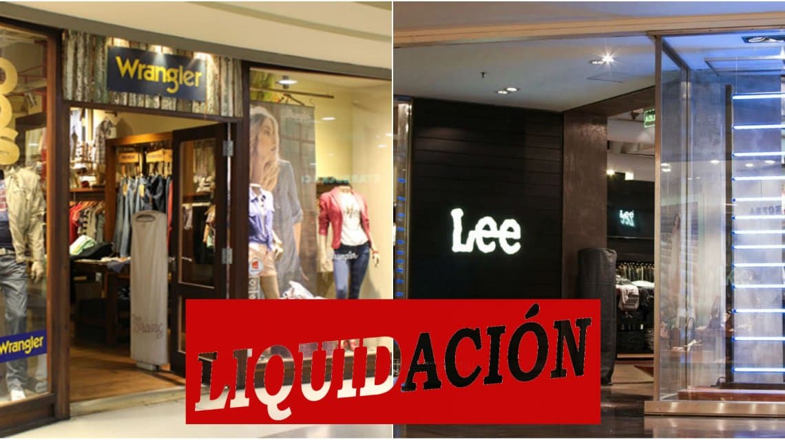 Se van del país las marcas de jean Wrangler y Lee