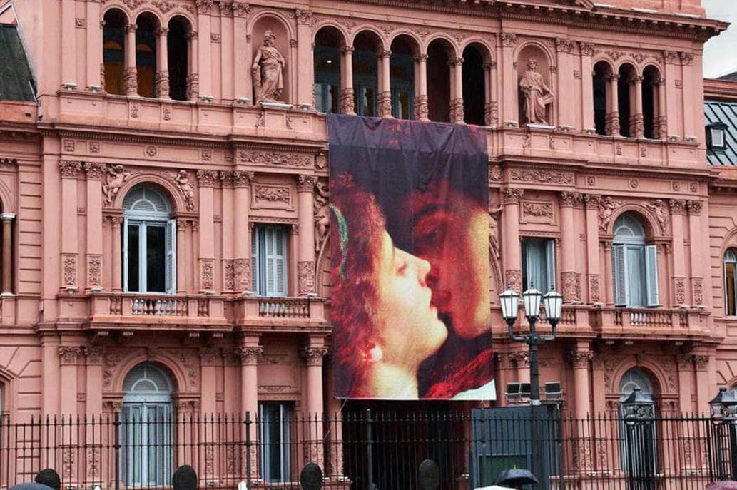 La Casa Rosada celebra San Valentín