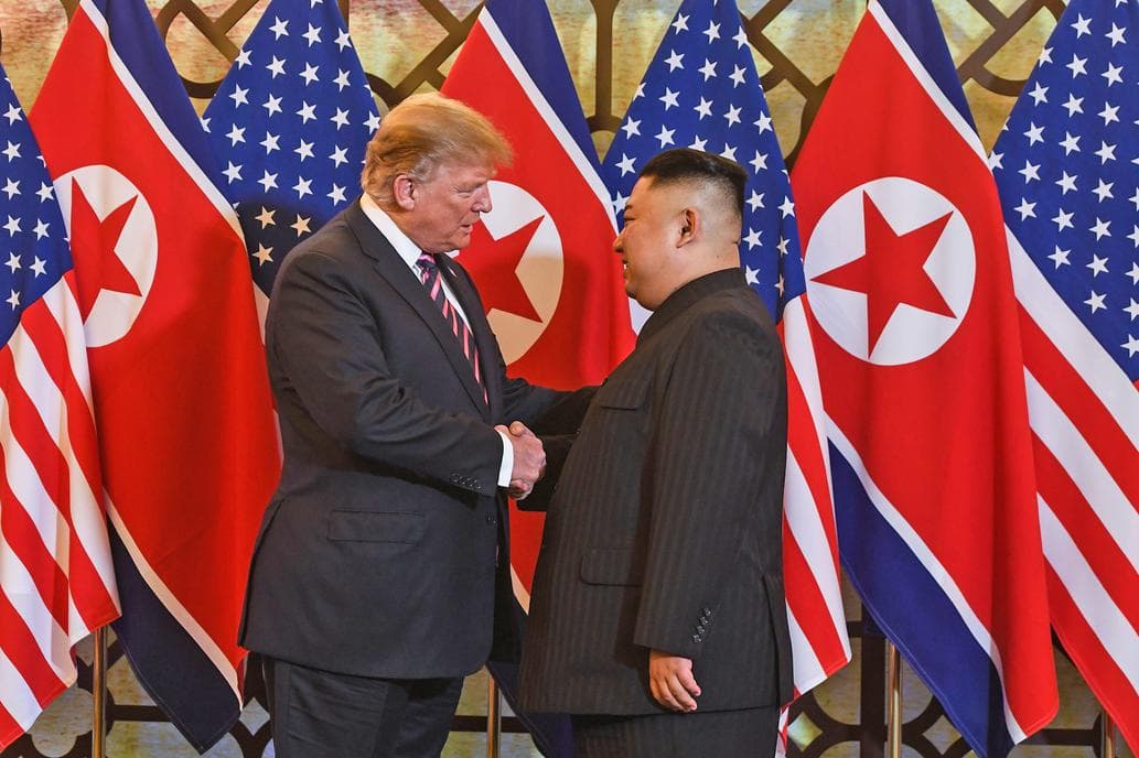 El segundo mano a mano entre Kim Jong-un y Donald Trump
