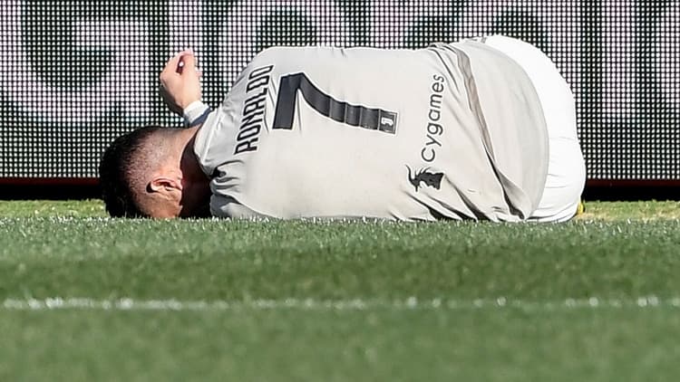 Cristiano Ronaldo enciende las alarmas de la Juventus: deberá realizarse estudios por una lesión