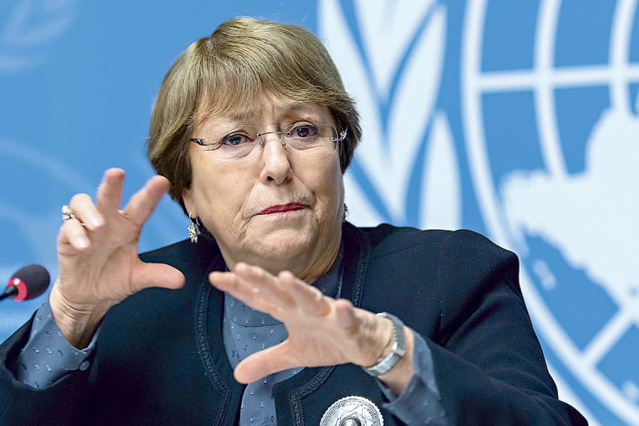 Michelle Bachelet criticó al régimen de Nicolás Maduro, pero dijo que las sanciones a Venezuela «exacerban» la crisis