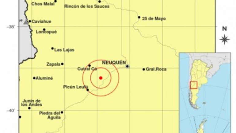 Un sismo alteró la madrugada neuquina: tuvo epicentro cerca de Cutral Co y se sintió en la Capital